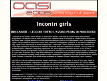 Tablet Screenshot of oasi2009.biz